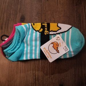 Gudetama - The Lazy Egg - 5 pack Junior no-show socks